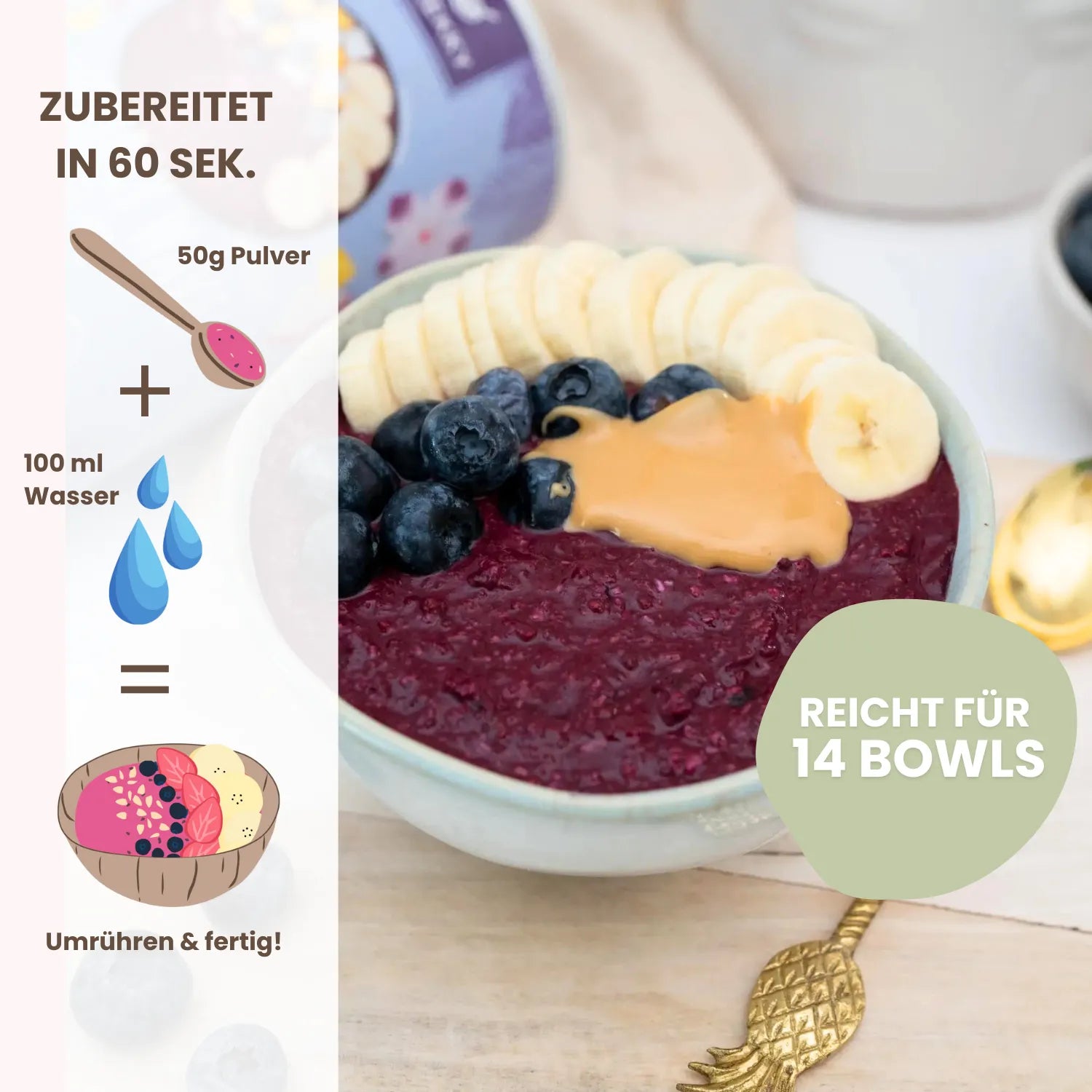 Herbst Smoothie Bowl Probierpaket