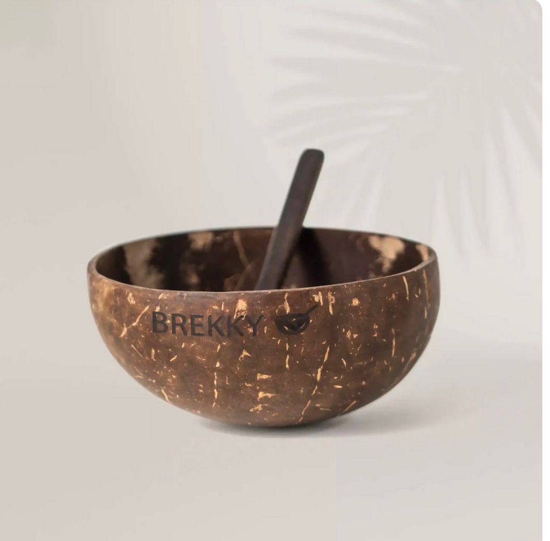 Set coconut bowl + cuillère