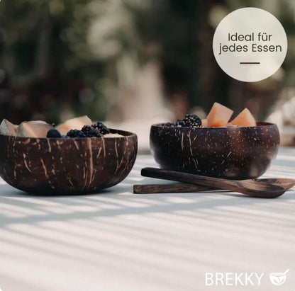 set 4 bowl + cuillères